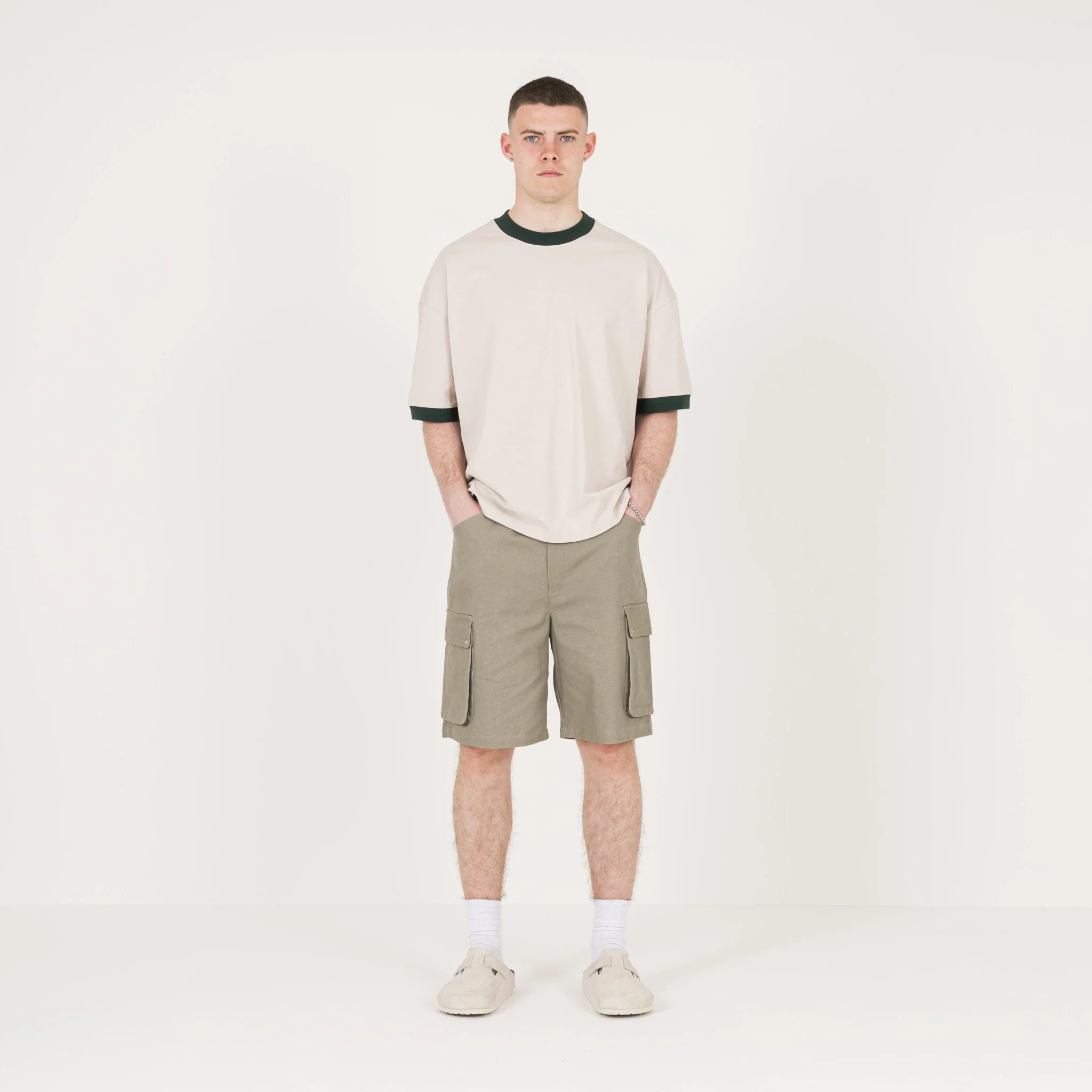 Cargo Short - Moss Green - Image 4