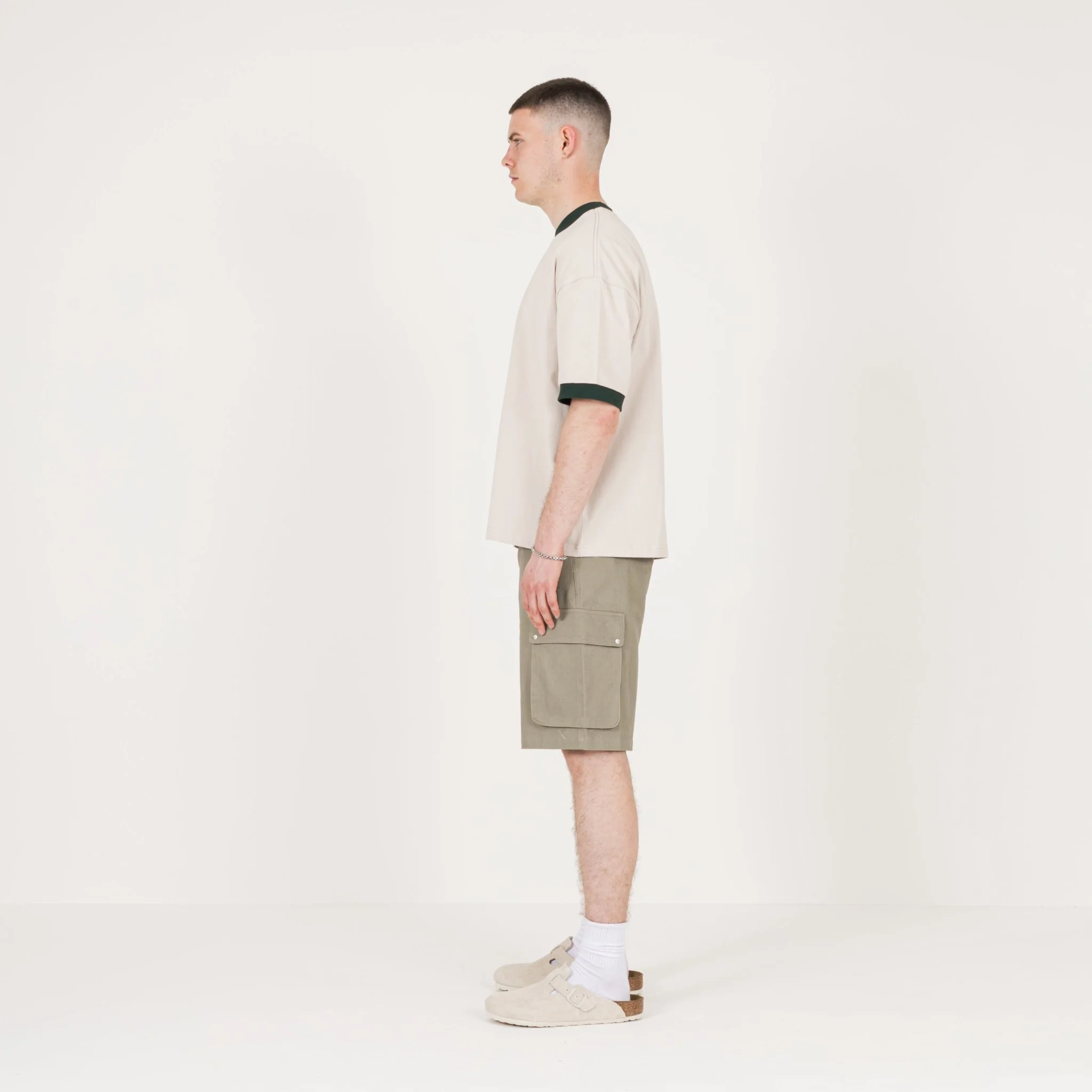 Cargo Short - Moss Green - Image 6