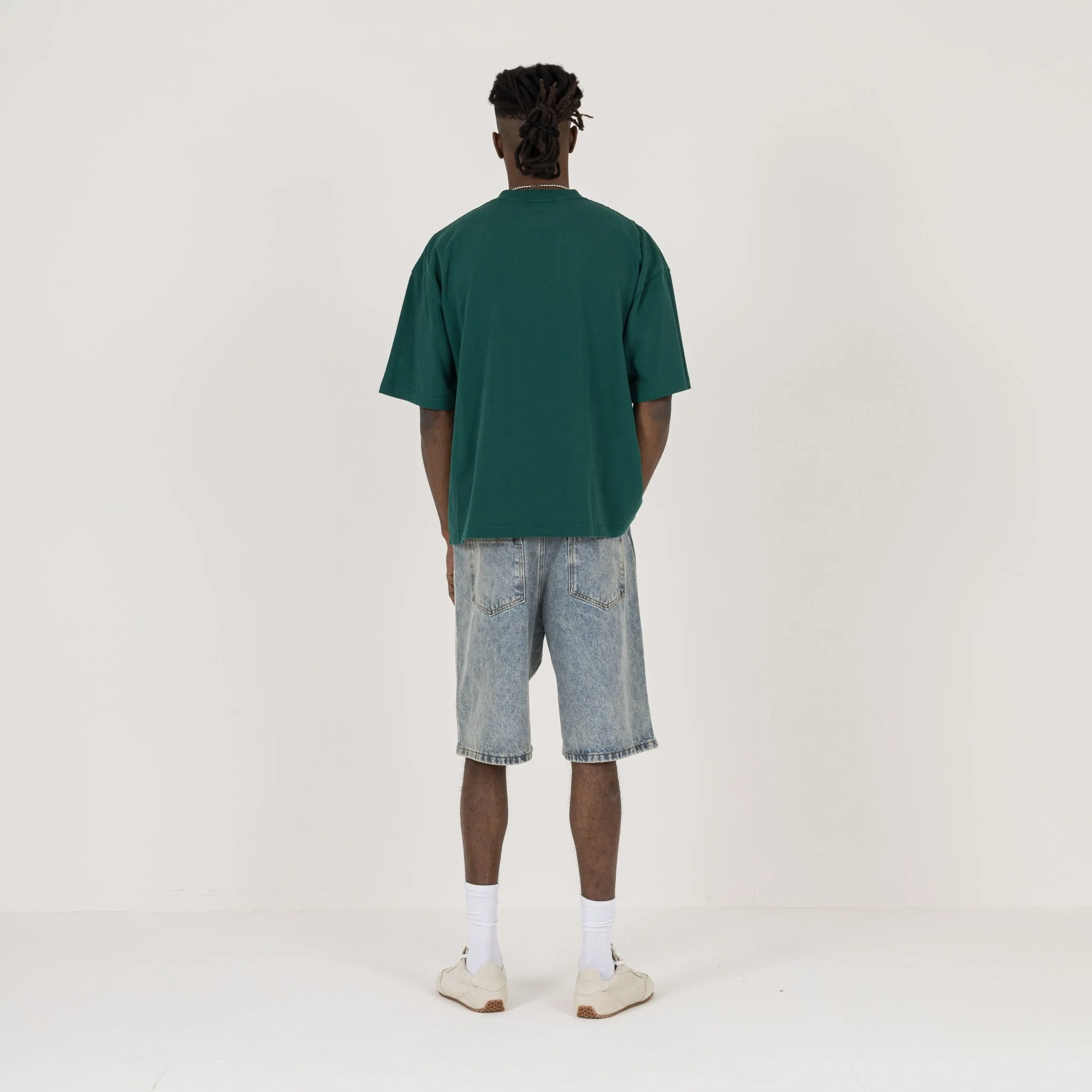 Cropped T-Shirt - Evergreen - Image 7