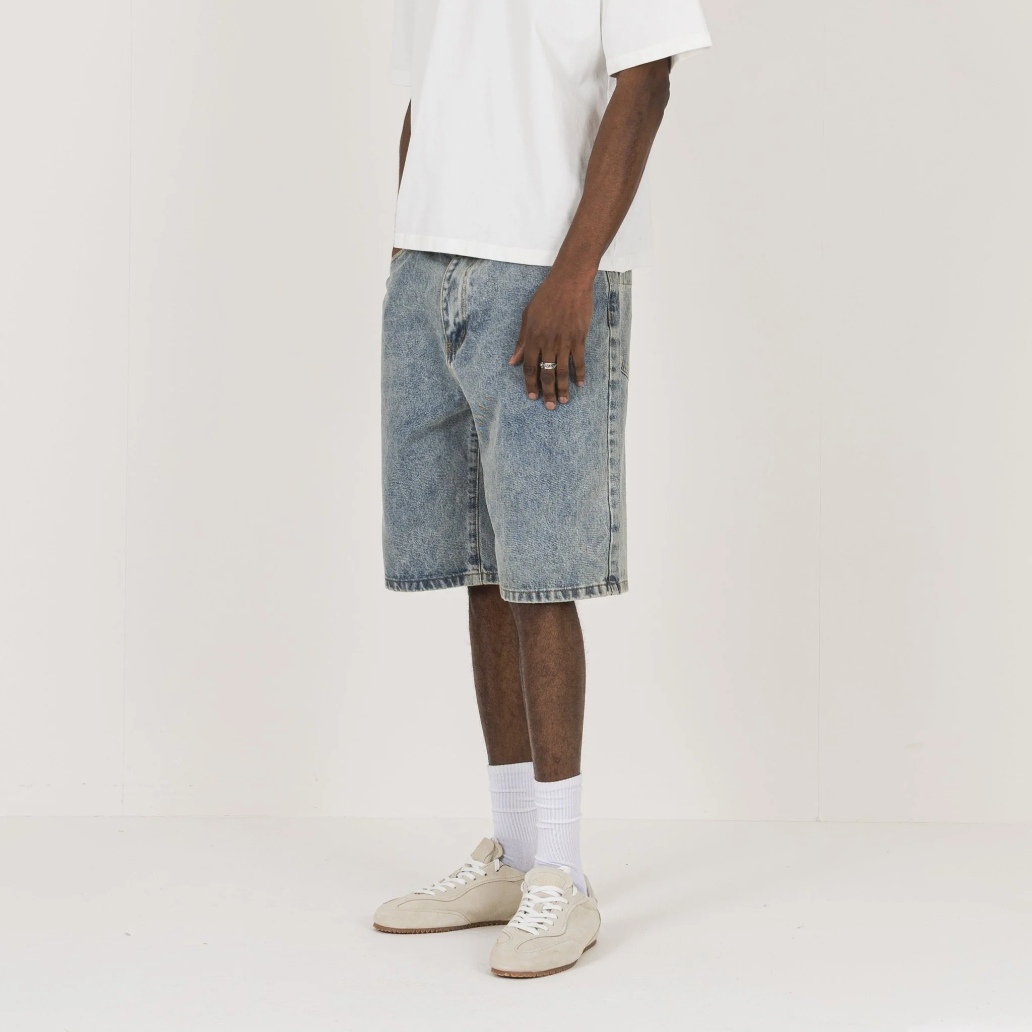 Denim Short - Vintage Indigo - Image 3
