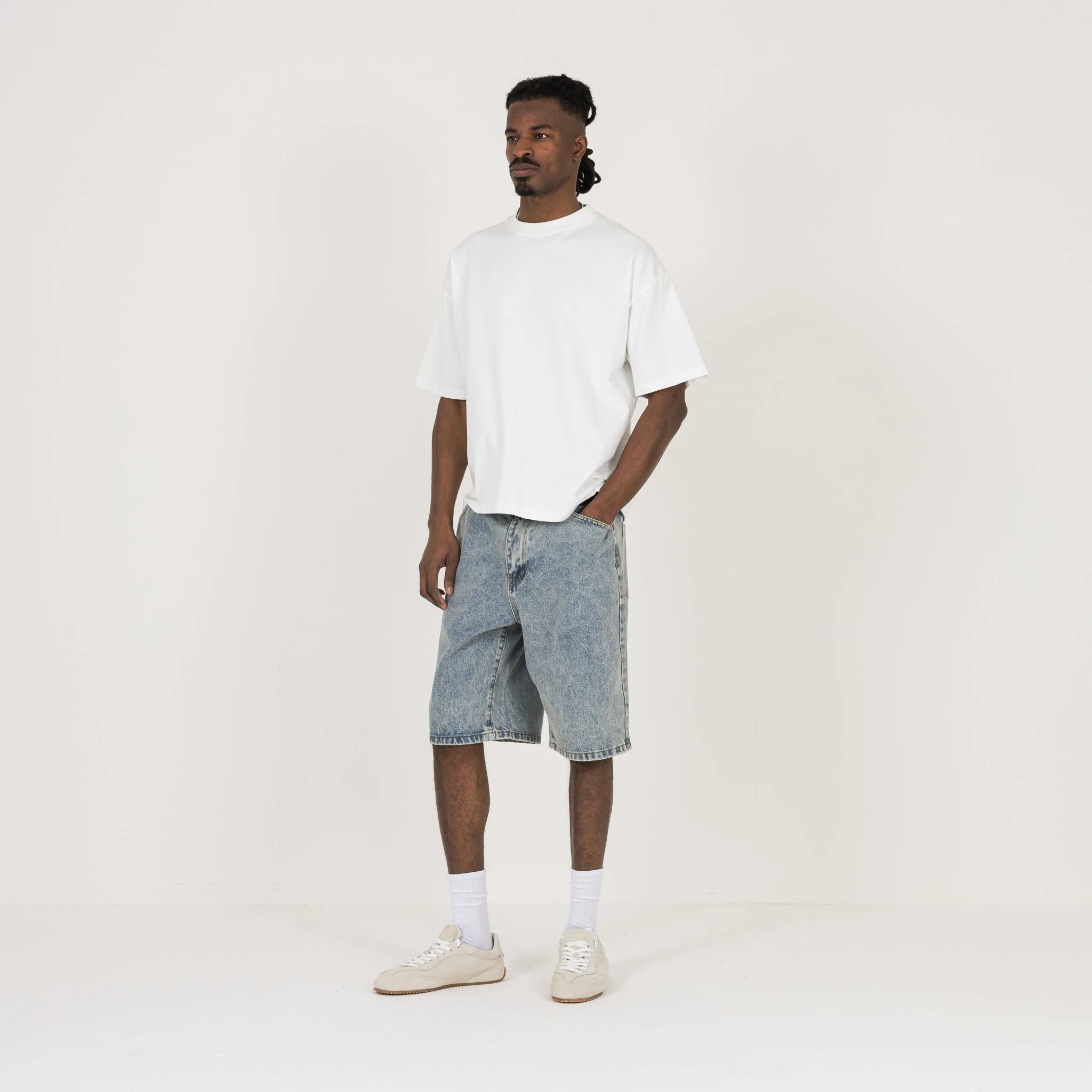 Denim Short - Vintage Indigo - Image 5