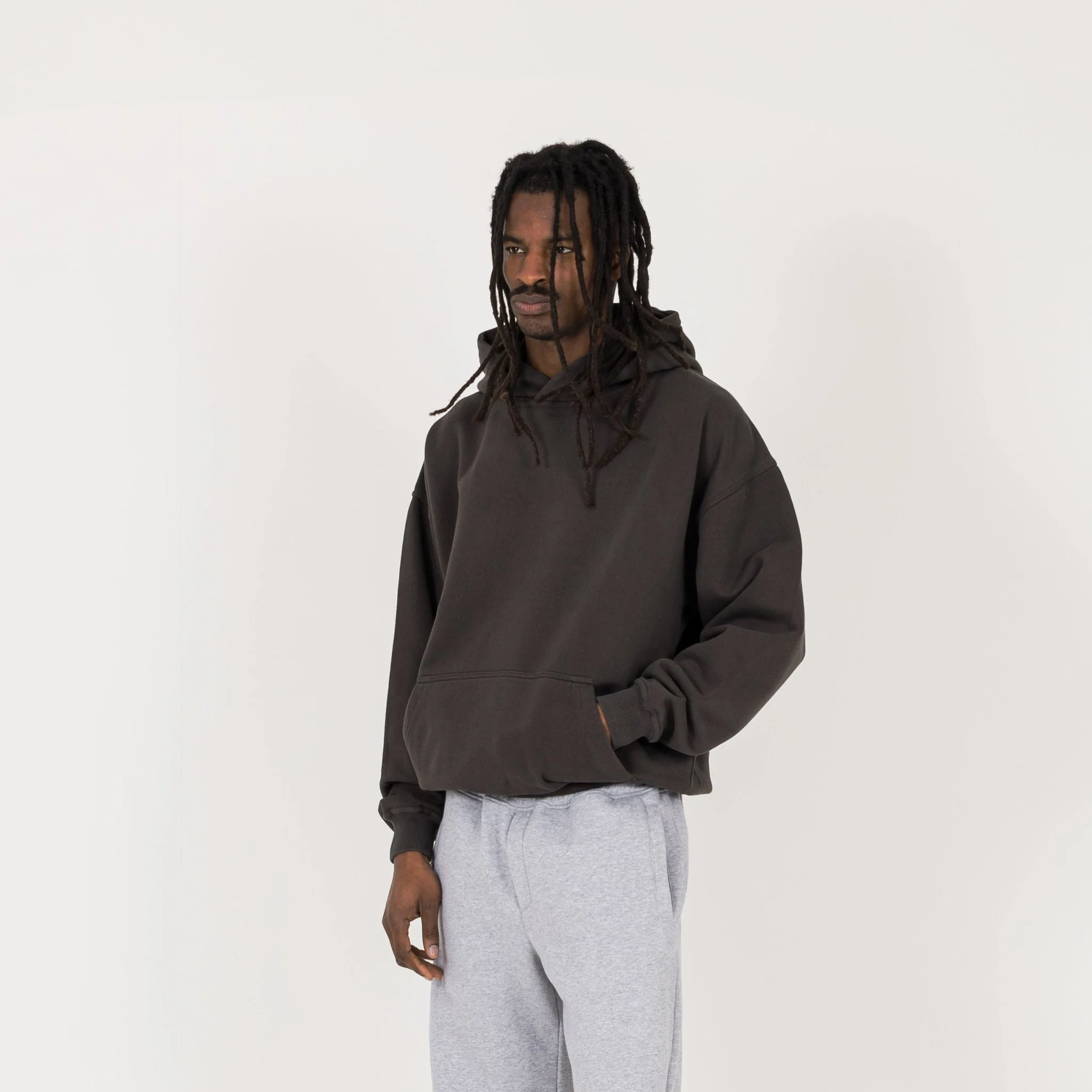 Hoodie - Dark Mocha - Image 3