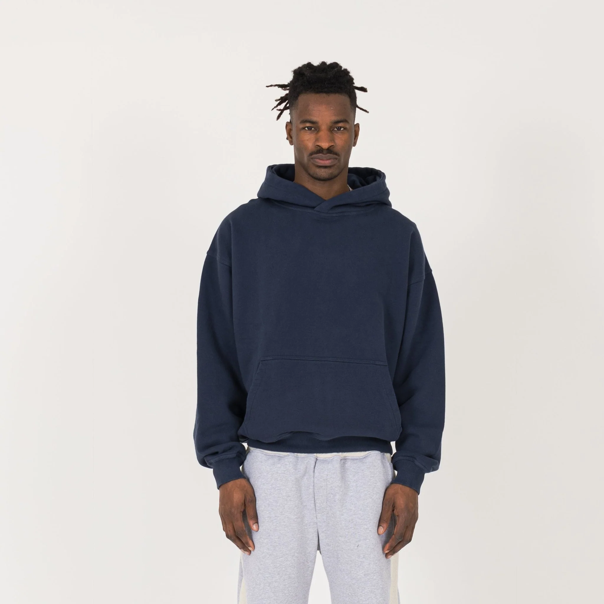Hoodie - Navy - Image 2