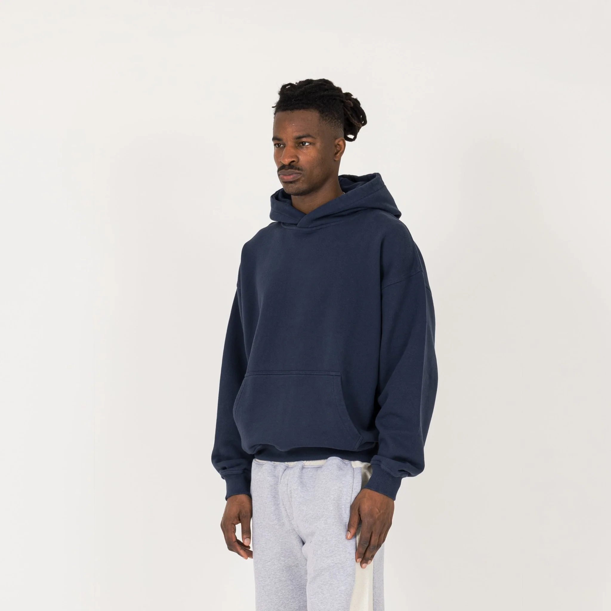 Hoodie - Navy - Image 3