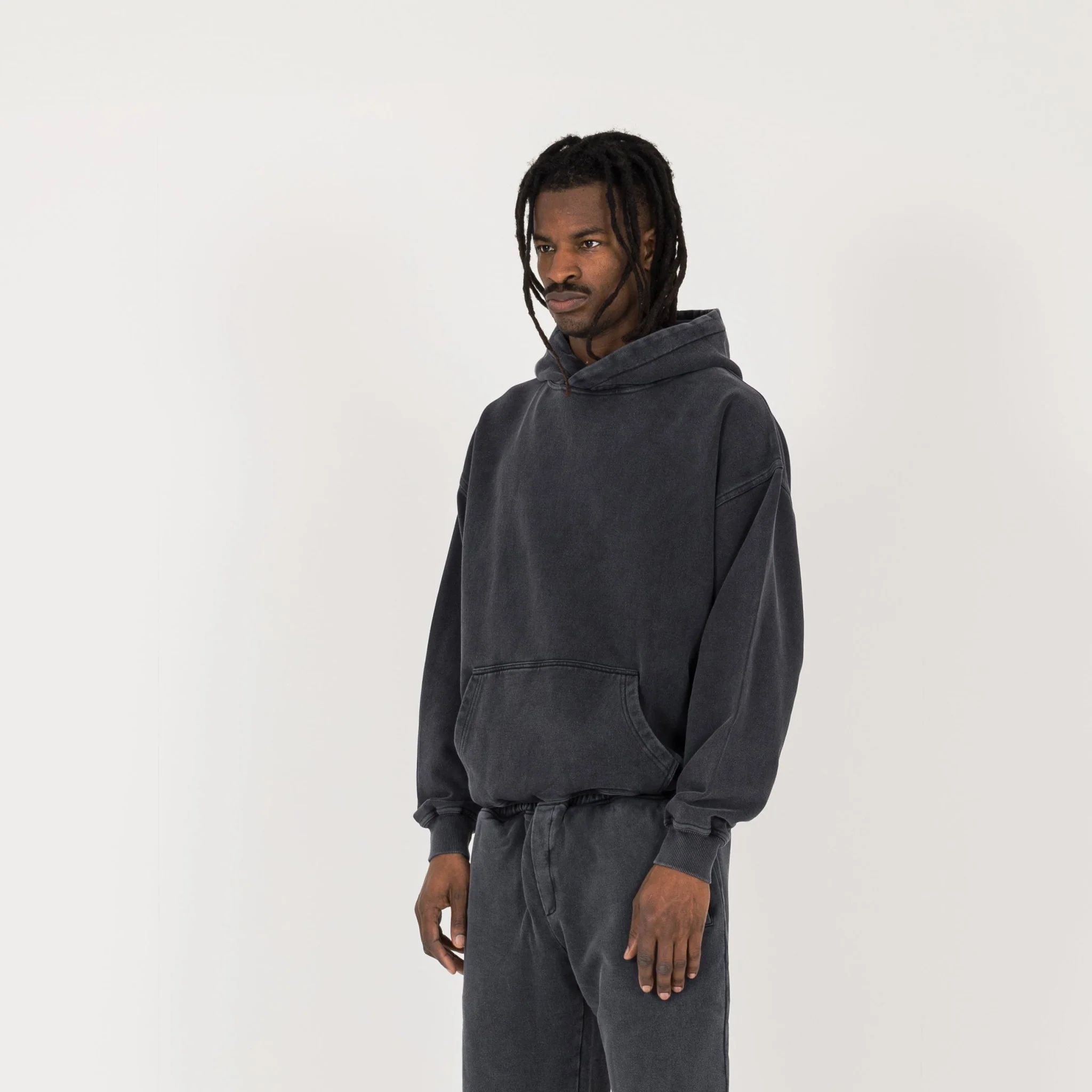 Hoodie - Vintage Black - Image 3