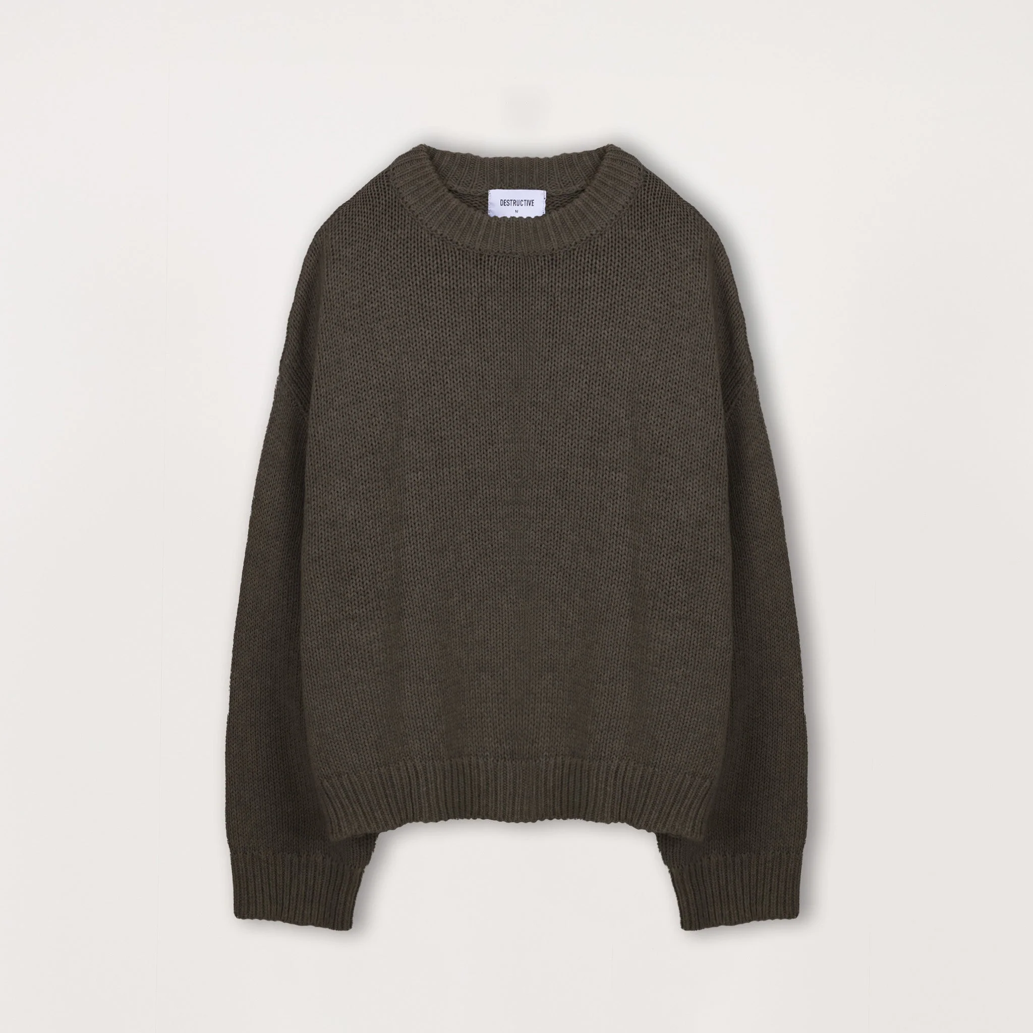 Knitted Sweatshirt - Sable