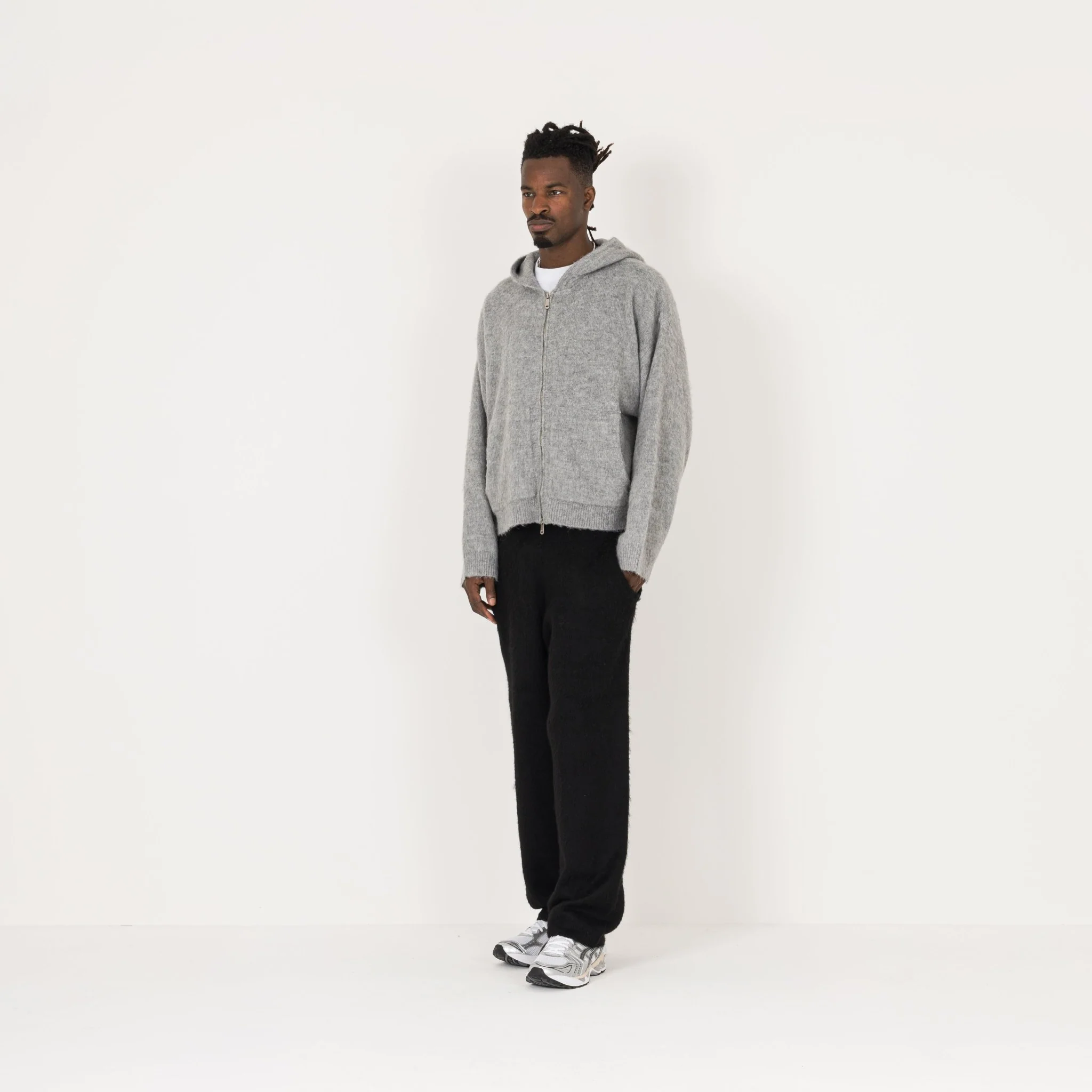 Mohair Sweatpant - Black - Image 5