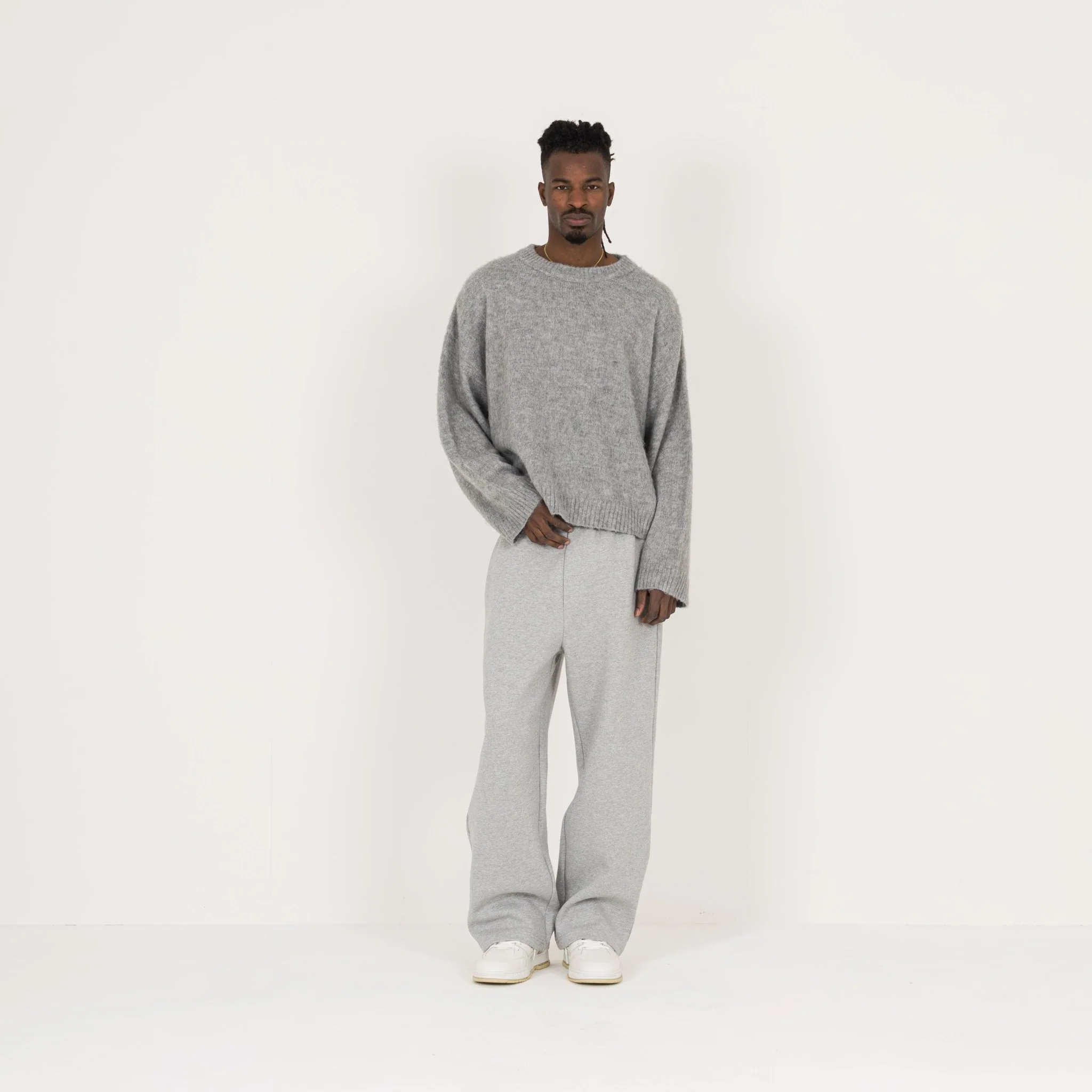 Mohair Sweatshirt - Glacial Grey - Image 4