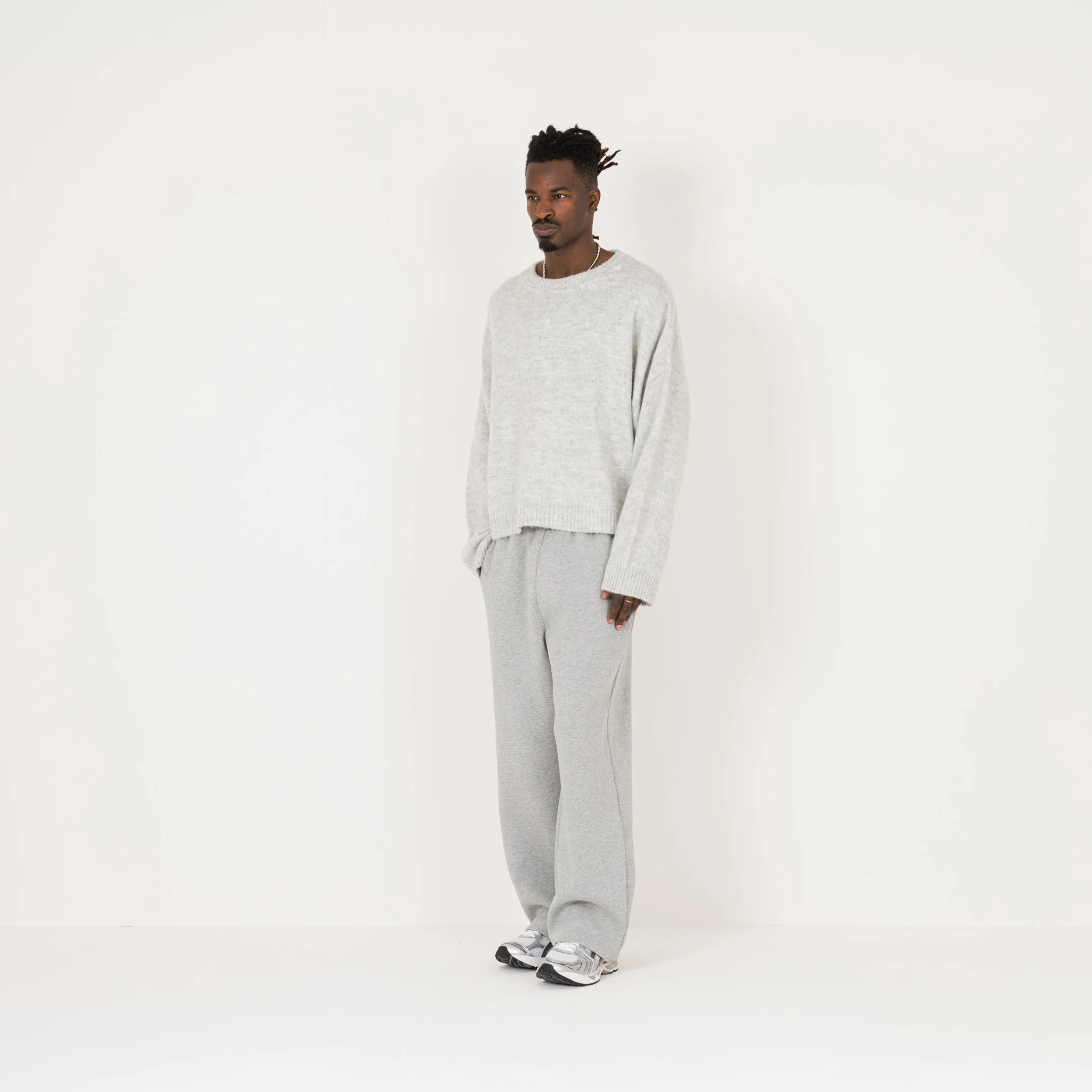 Mohair Sweatshirt - Mist - Image 5
