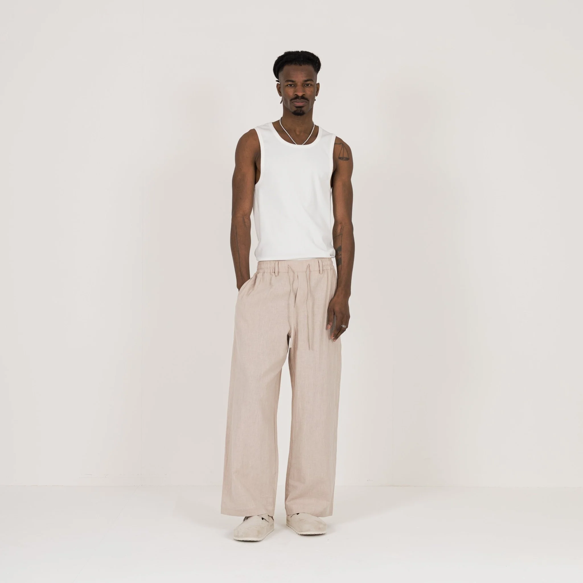 Rib Tank - White - Image 4