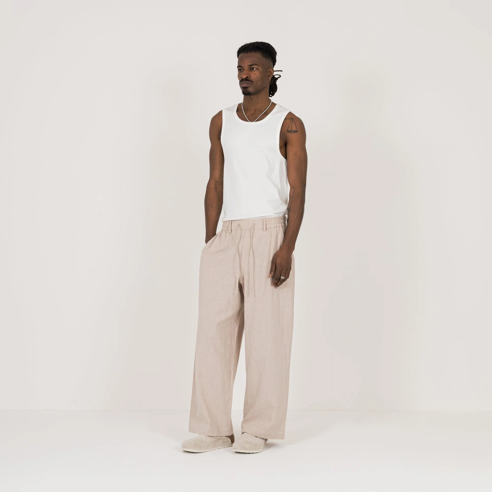 Rib Tank - White - Image 5