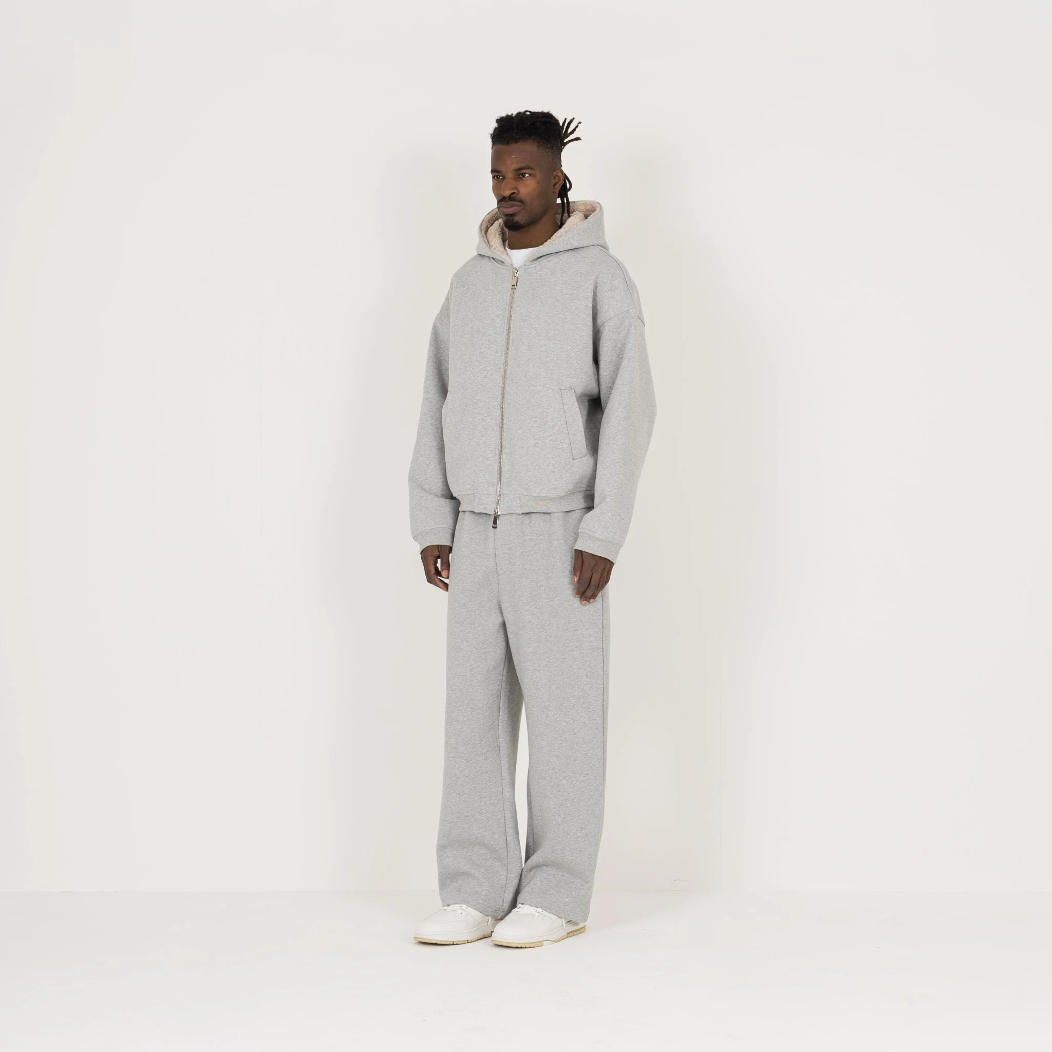 Sculpt Fleece Jacket - Slate Marl - Image 5