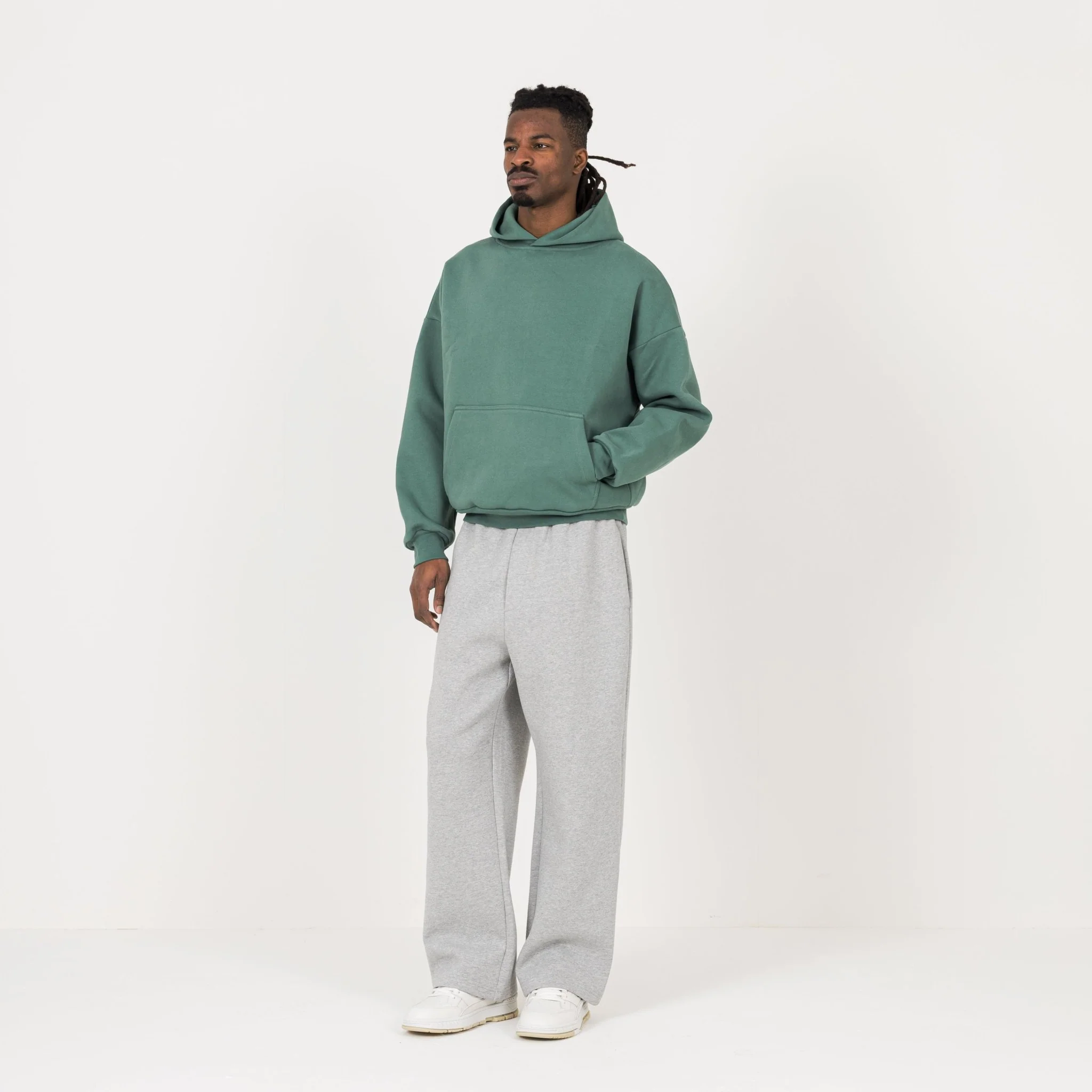 Sculpt Hoodie - Field Green - Image 5