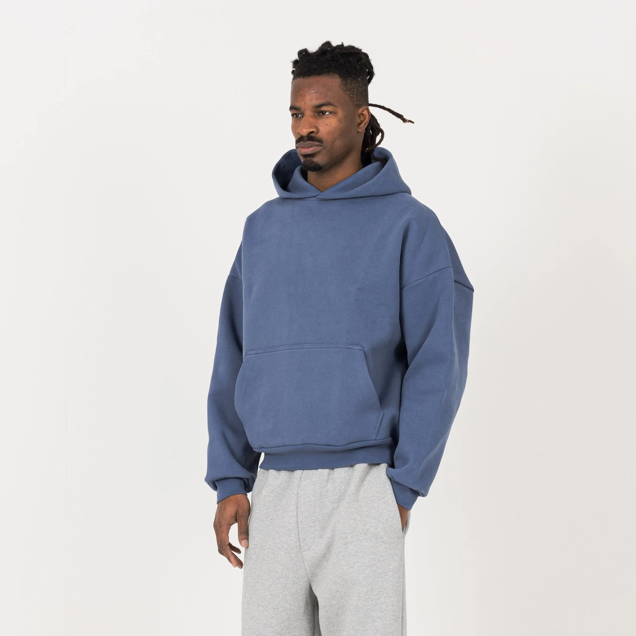 Sculpt Hoodie - Haze Blue - Image 3