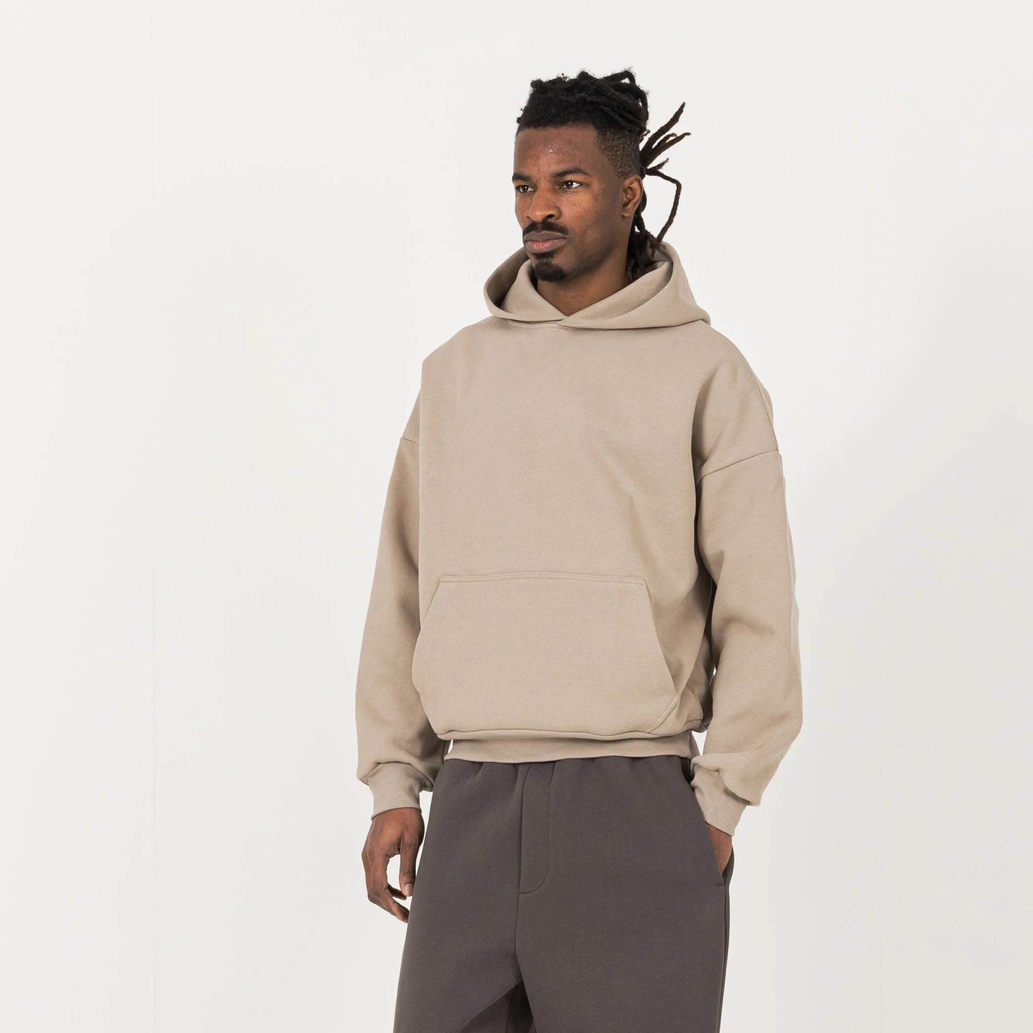 Sculpt Hoodie - Loam Brown - Image 3
