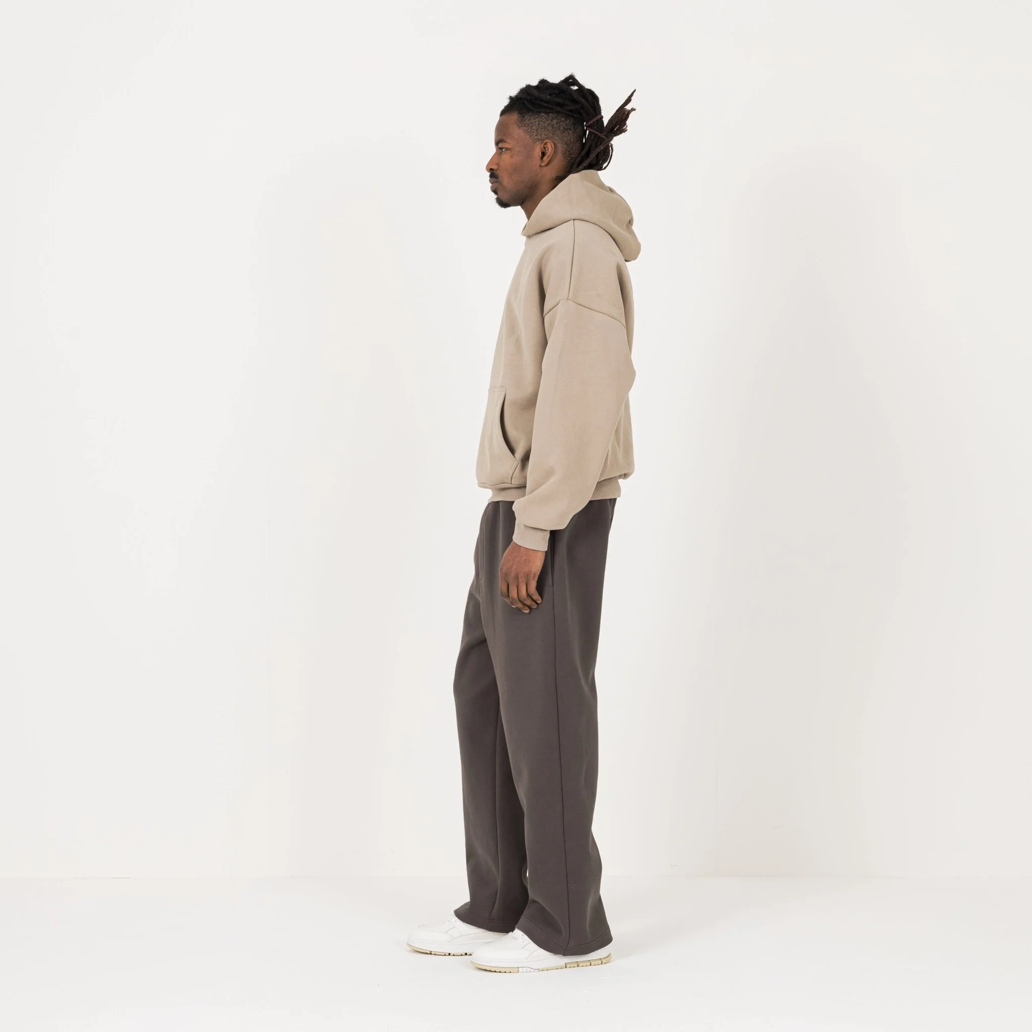 Sculpt Hoodie - Loam Brown - Image 6