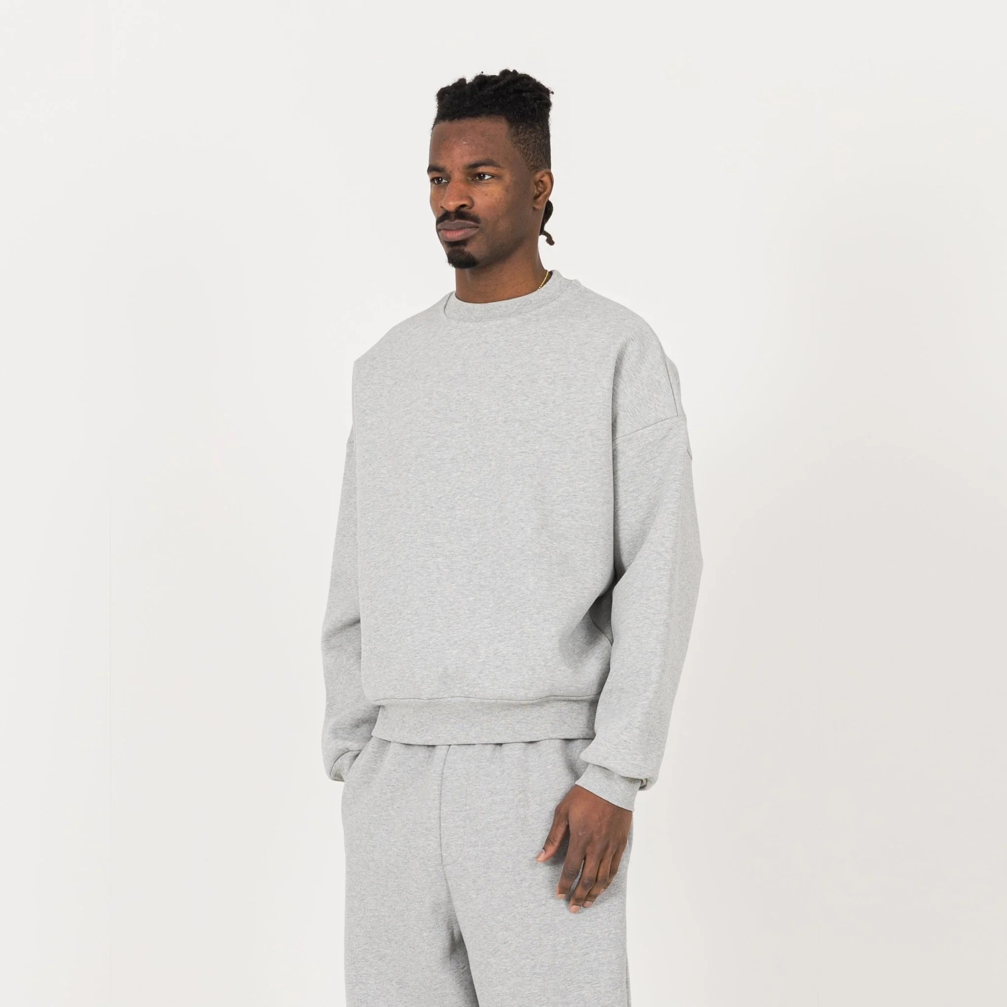 Sculpt Sweatshirt - Slate Marl - Image 3