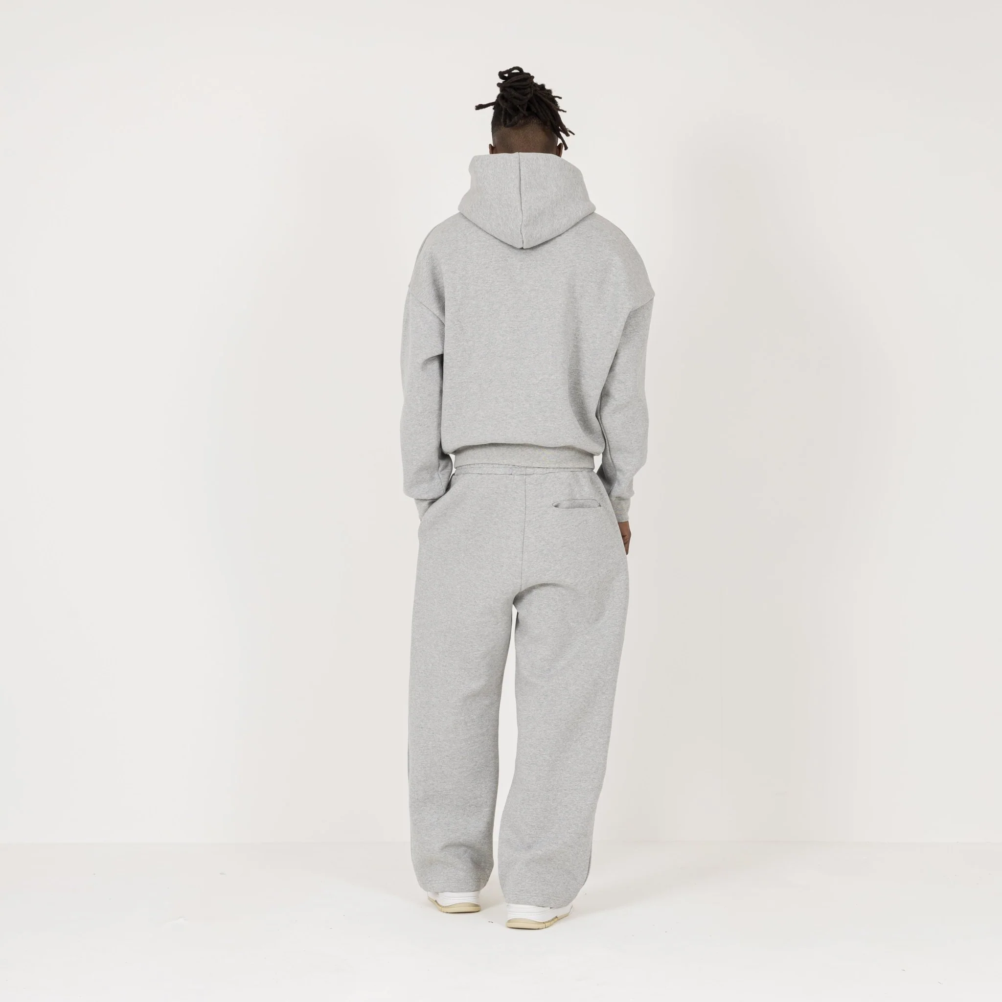 Sculpt Zip Hoodie - Slate Marl - Image 7