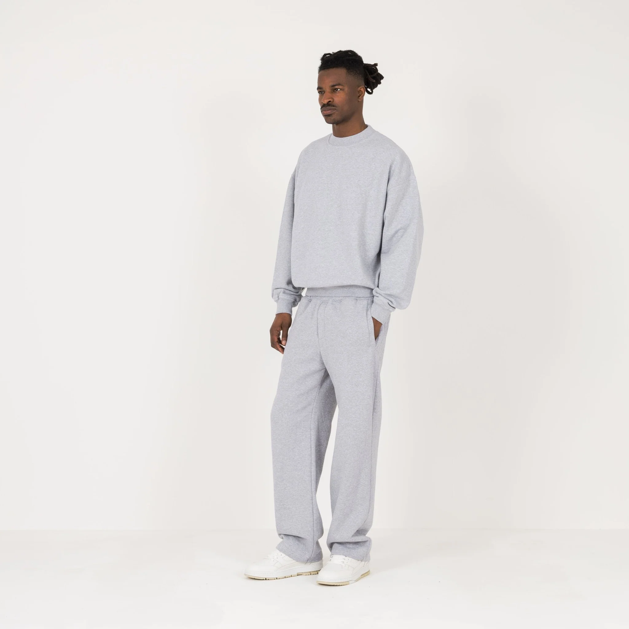 Sweatshirt - Light Marl Grey - Image 5