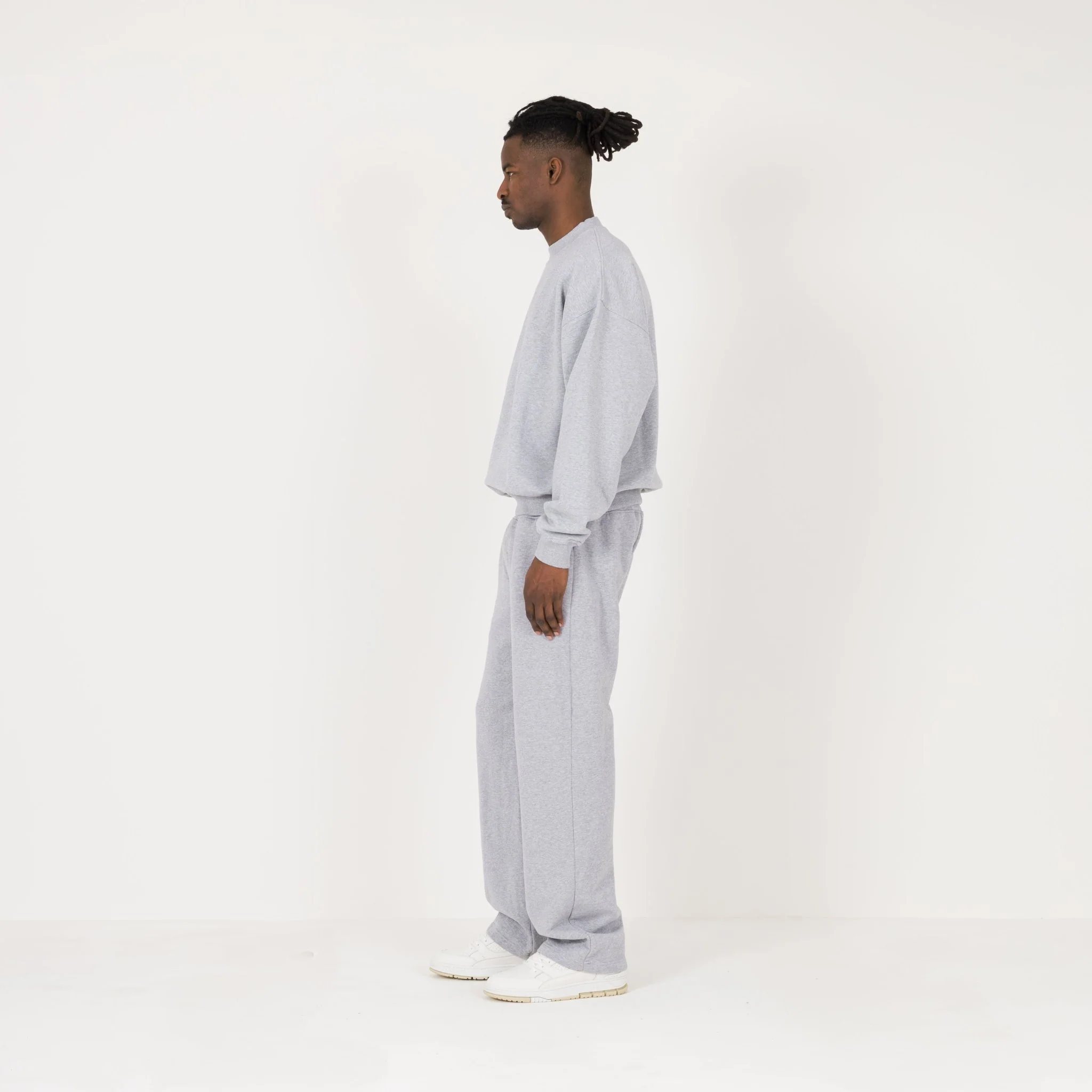 Sweatshirt - Light Marl Grey - Image 6