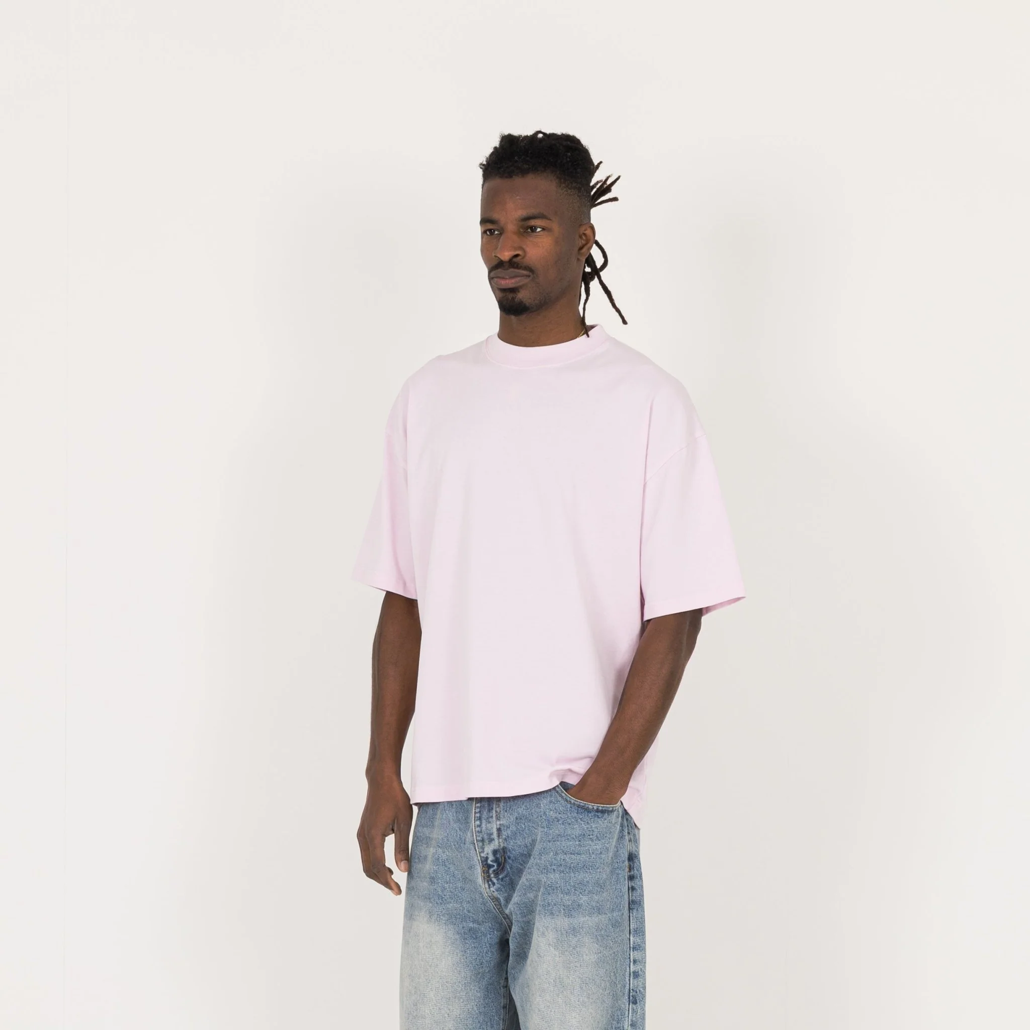 T-Shirt - Light Pink - Image 3
