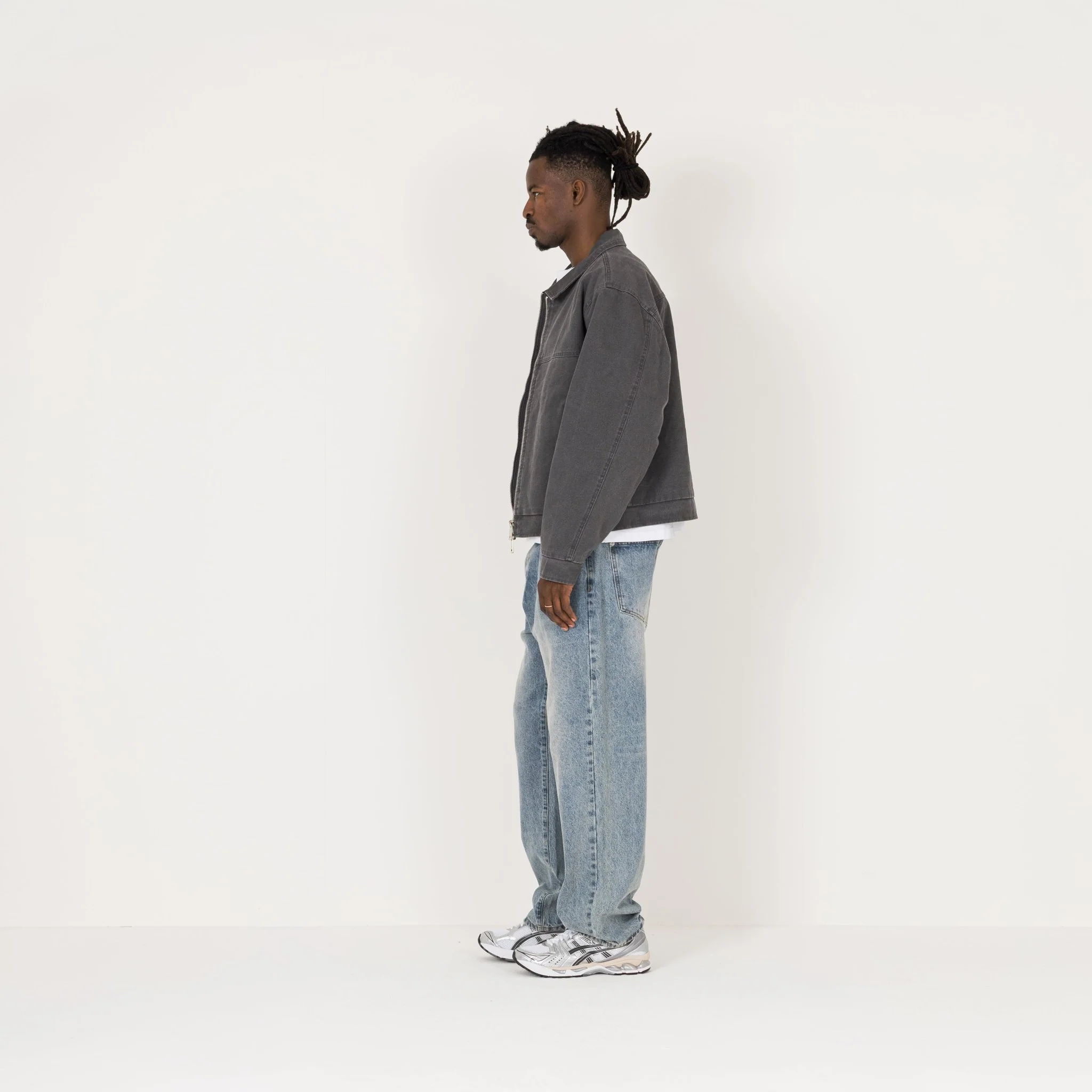 Trucker Jacket - Vintage Grey - Image 6