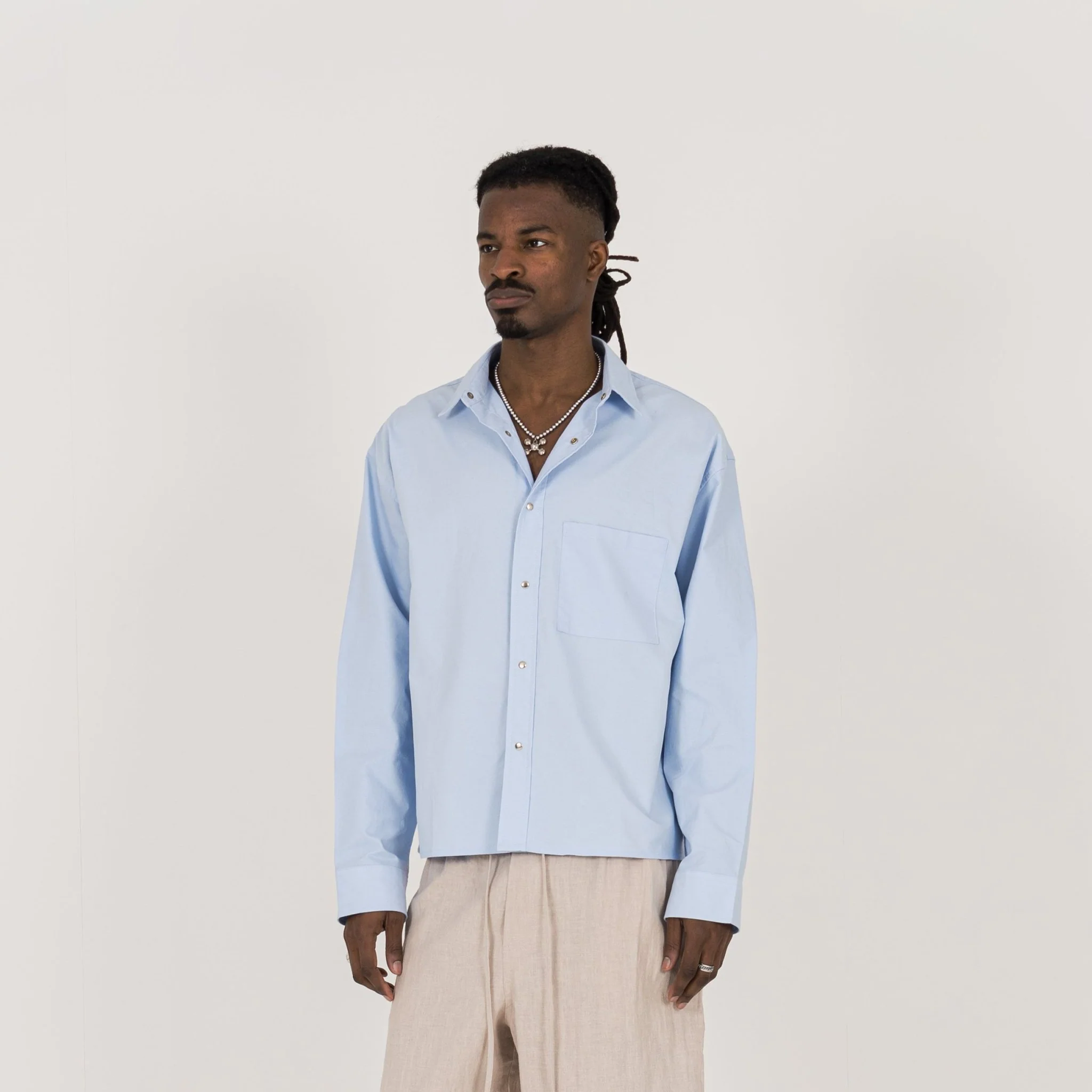 Uniform Long Sleeve Shirt - Horizon Blue - Image 3