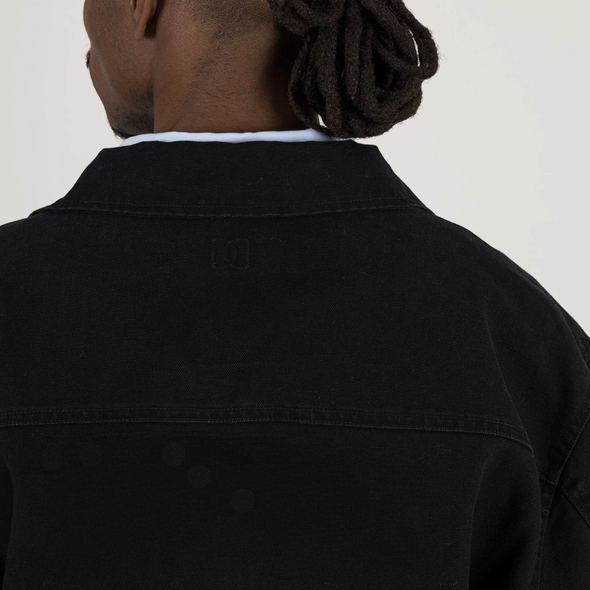 Utility Trucker Jacket - Vintage Black - Image 8
