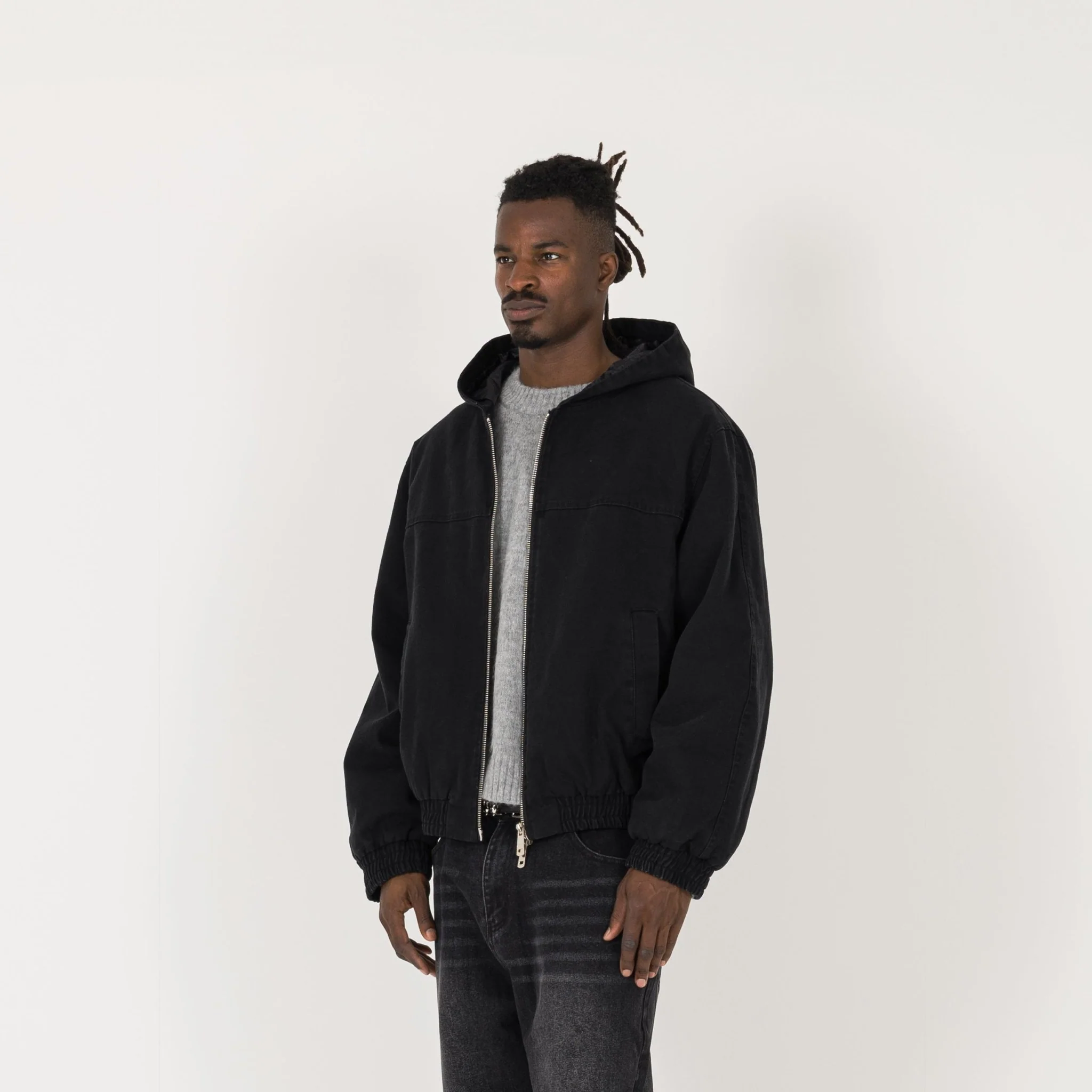 Work Jacket - Black - Image 3