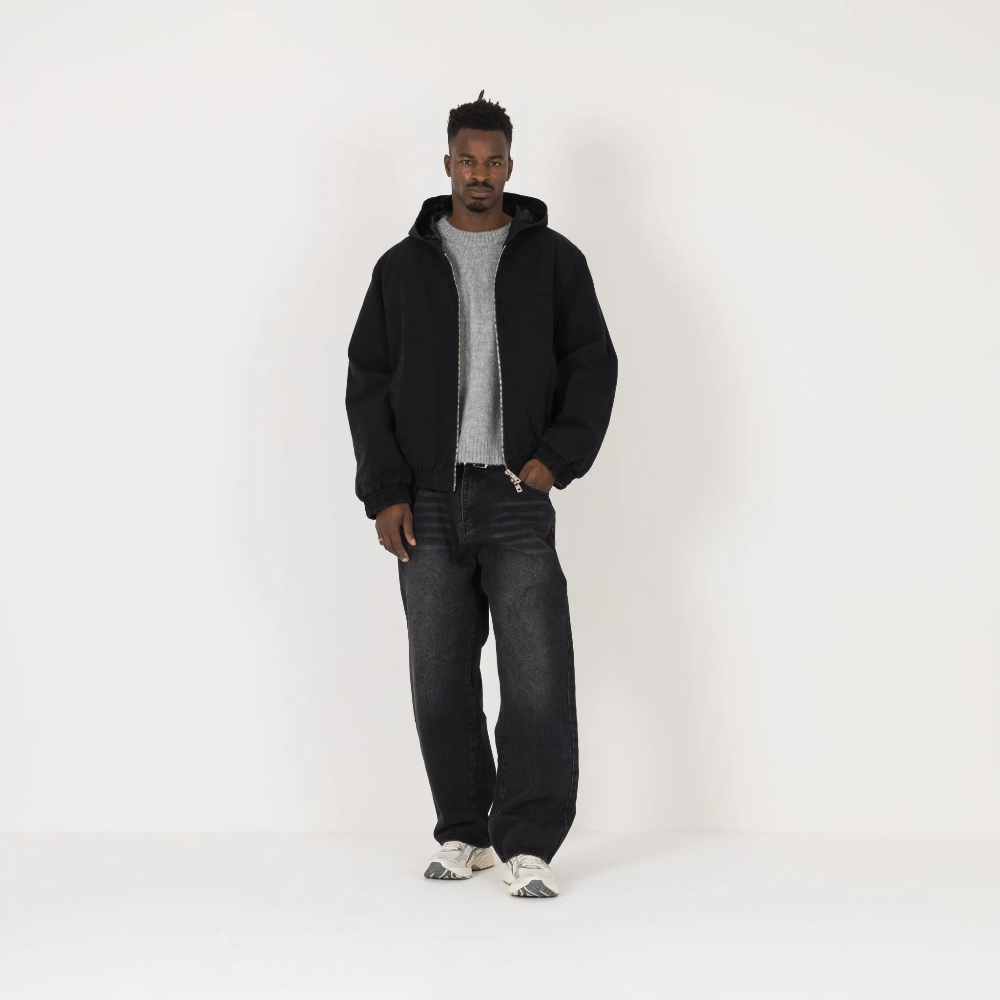 Work Jacket - Black - Image 4