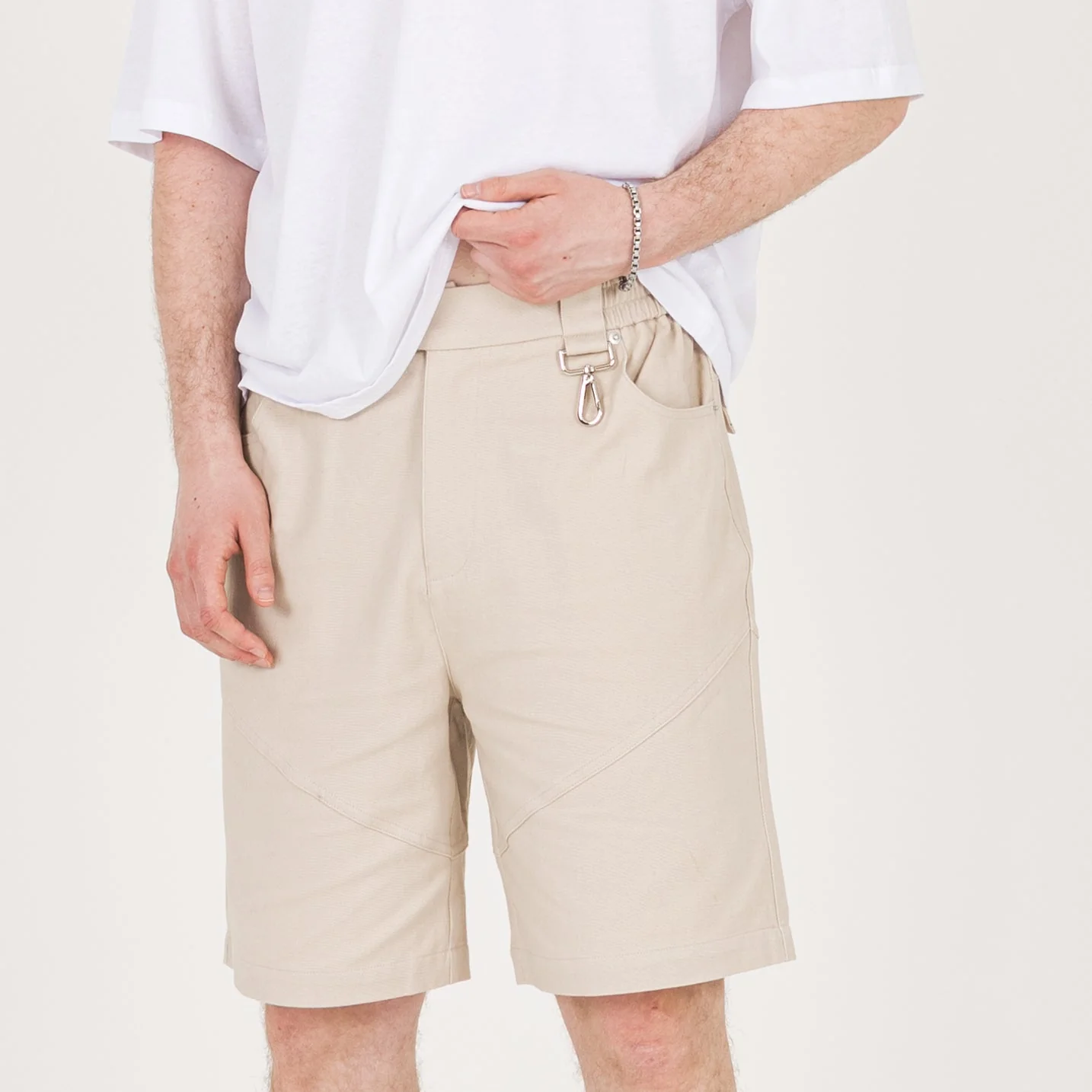 Work Short - Taupe - Image 8