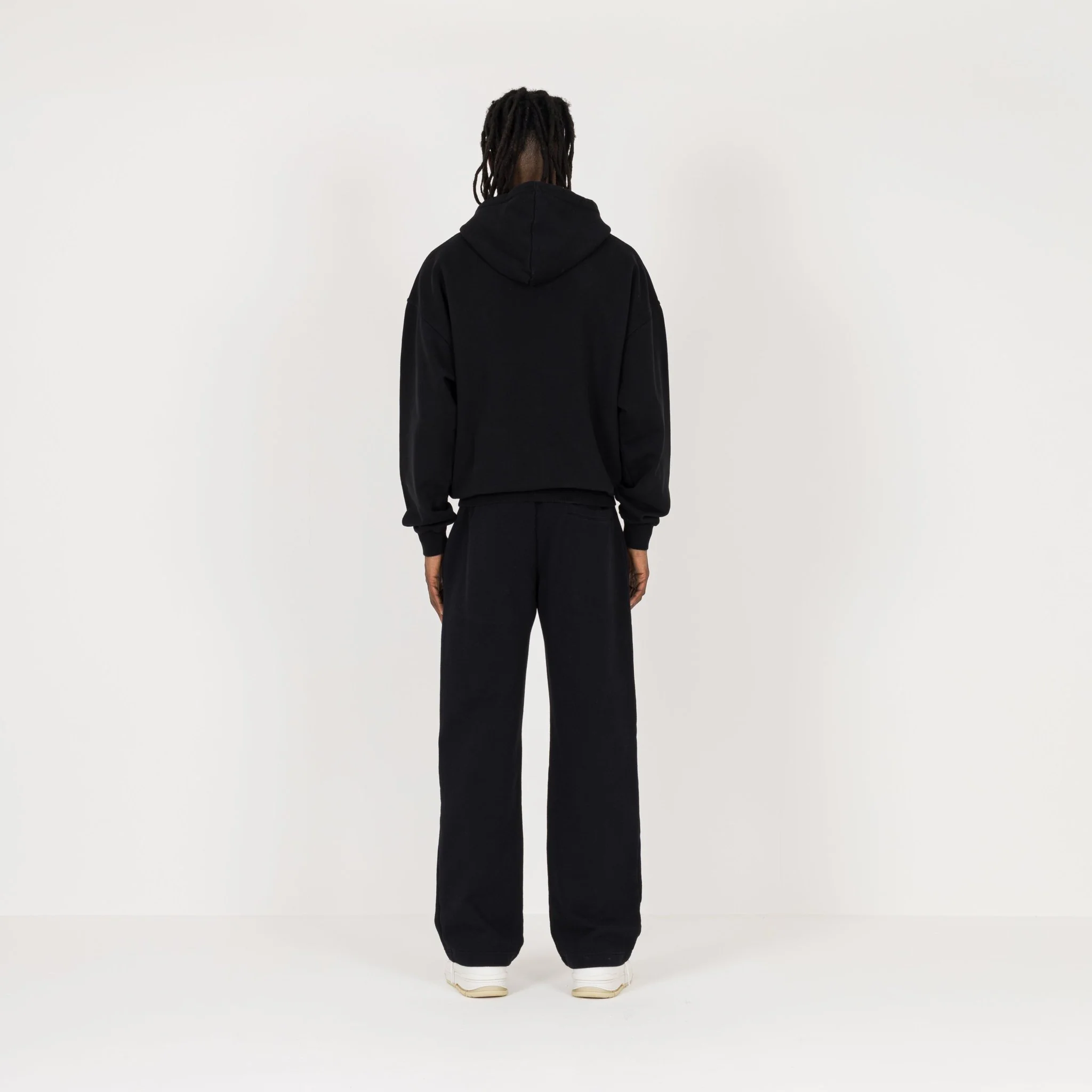 Zip Hoodie - Black - Image 7