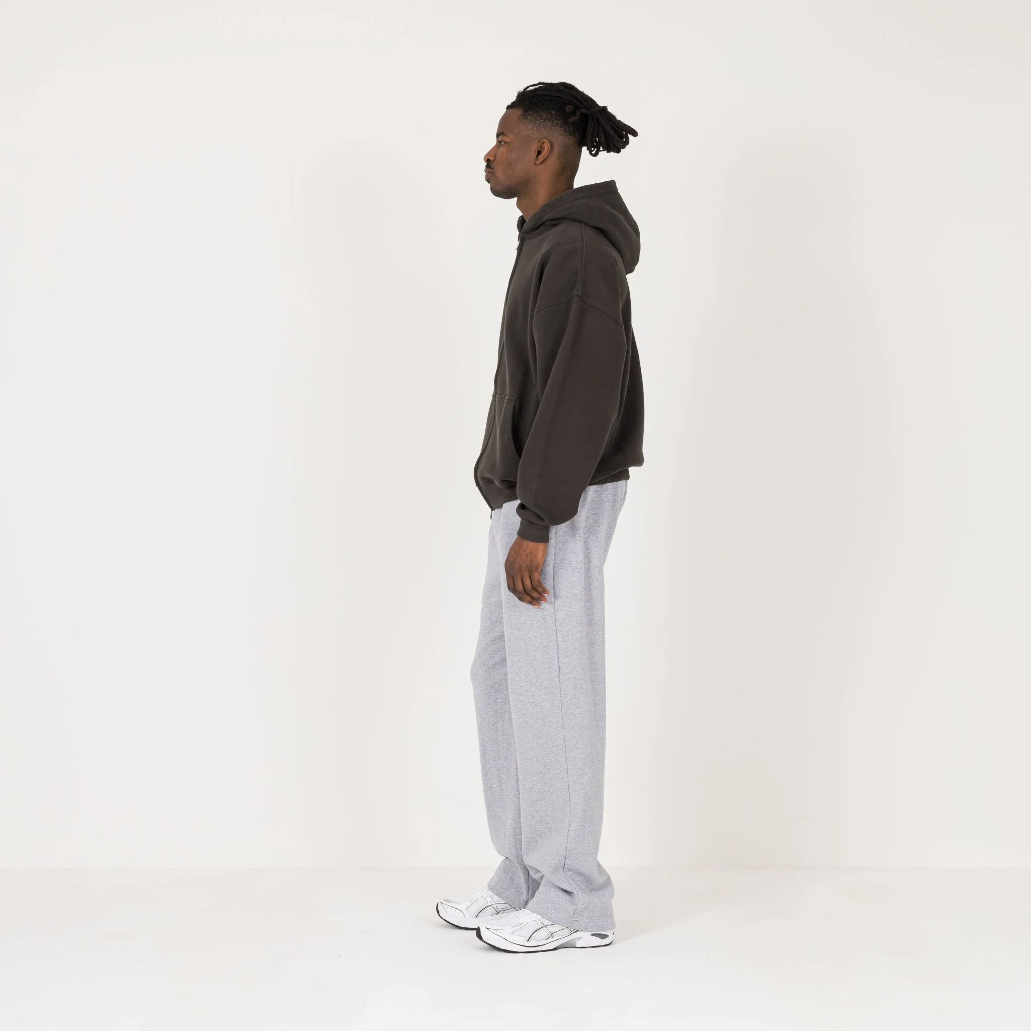 Zip Hoodie - Dark Mocha - Image 6