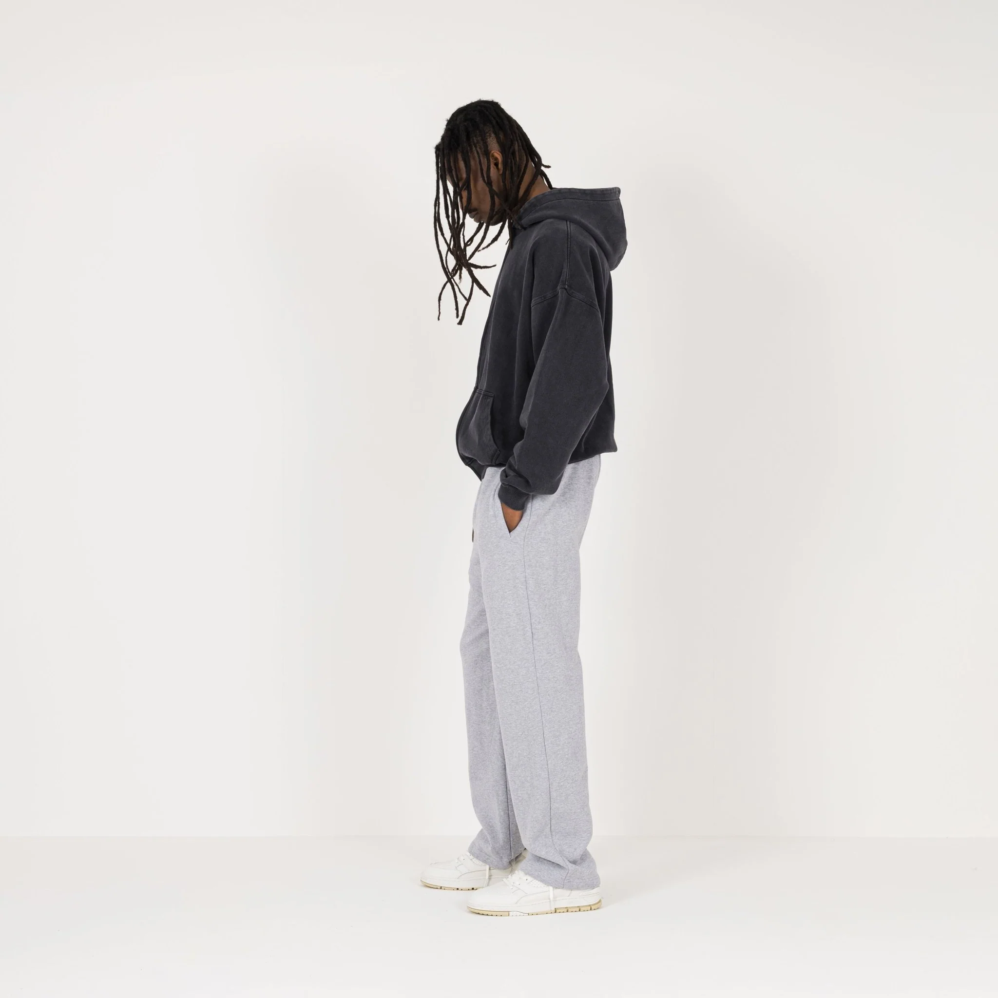 Zip Hoodie - Vintage Black - Image 6